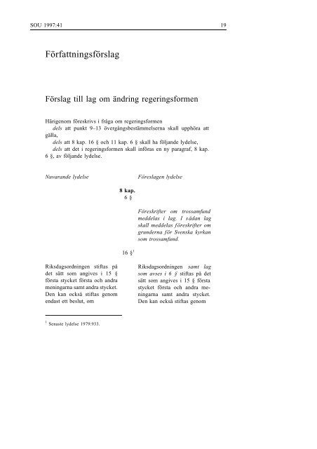 sou 1997 41 - Regeringen