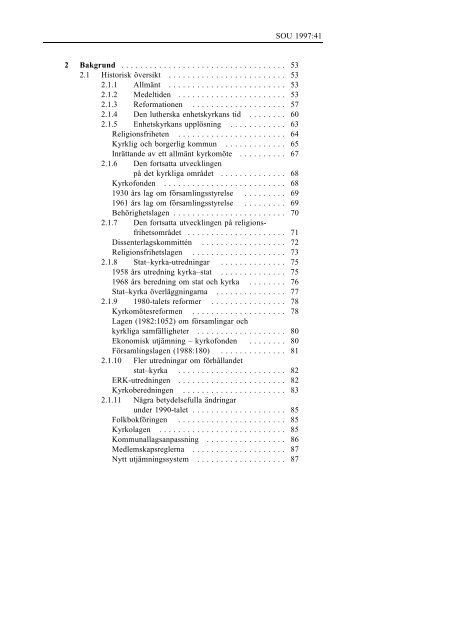 sou 1997 41 - Regeringen