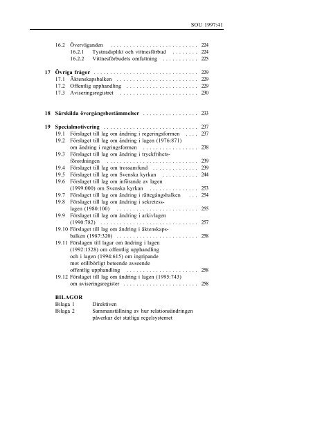 sou 1997 41 - Regeringen