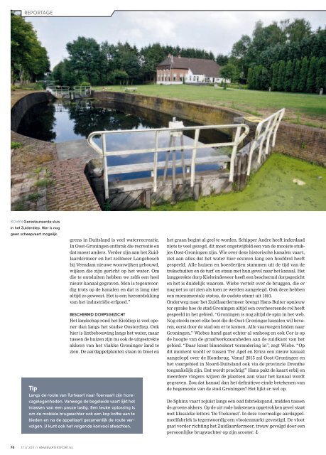 Historische kanalen in Groningen - watererfgoed.nl