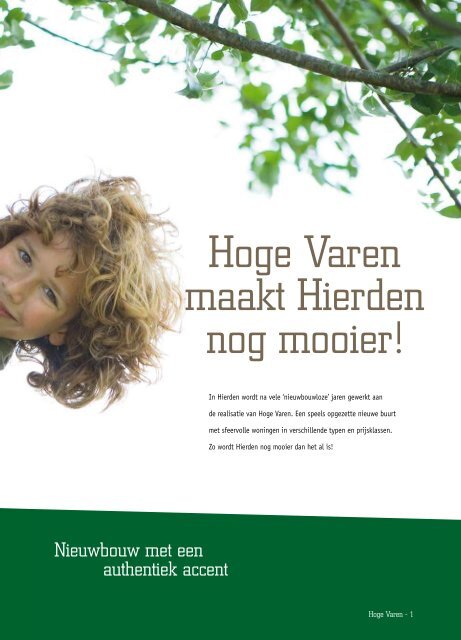 Bekijk hier de brochure - Hoge Varen