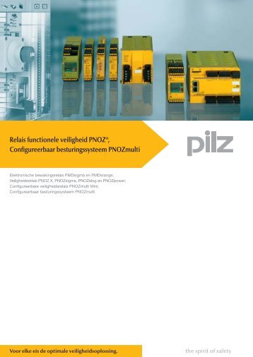 Relais functionele veiligheid PNOZ®, Configureerbaar ...
