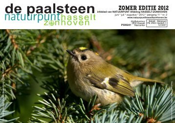 De Paalsteen - Jg. 11 nr. 2 - zomereditie 2012 - Natuurpunt Hasselt ...