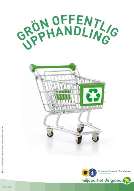 GRÖN OFFENTLIG UPPHANDLING - Miljöpartiet de gröna