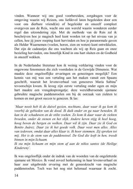 De Gewijde Reis - Mensenrechten.org