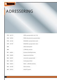 ADRESSERING - BTicino