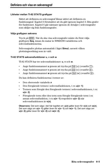 TI-82 STATS Grafräknare - CheapInk