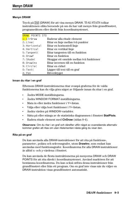 TI-82 STATS Grafräknare - CheapInk