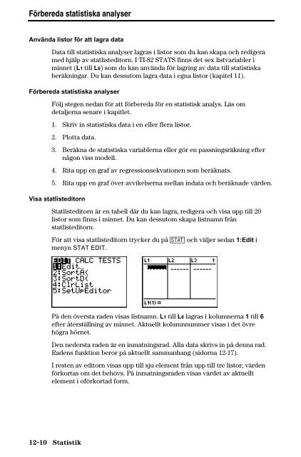 TI-82 STATS Grafräknare - CheapInk