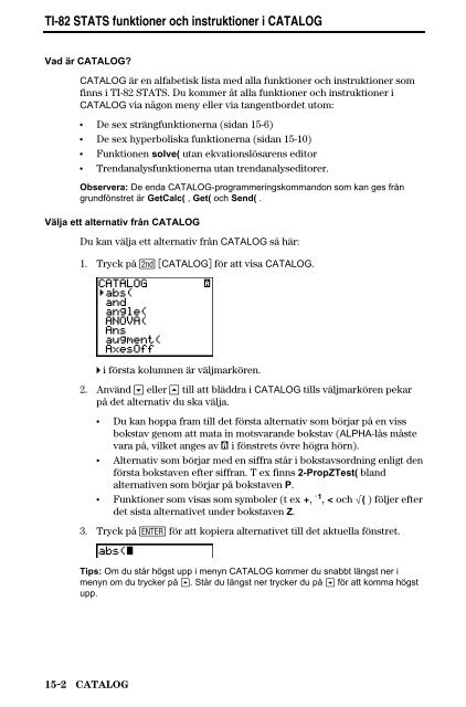 TI-82 STATS Grafräknare - CheapInk