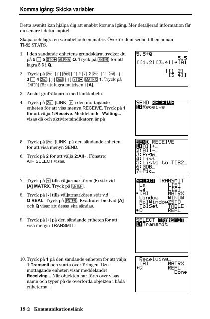 TI-82 STATS Grafräknare - CheapInk