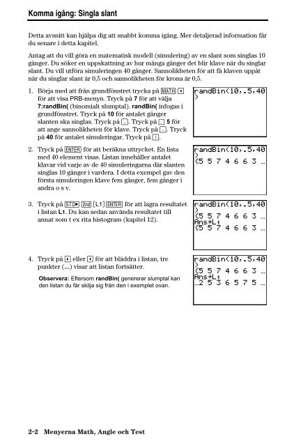 TI-82 STATS Grafräknare - CheapInk