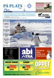 Ladda hem PDF-tidning här. - På Plats i Väster