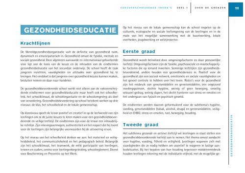 vakoverschrijdende eindtermen in de tweede en derde graad ... - Sxills