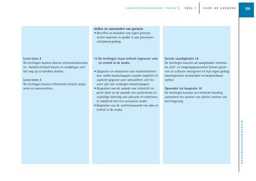 vakoverschrijdende eindtermen in de tweede en derde graad ... - Sxills