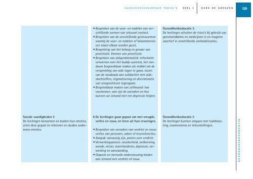 vakoverschrijdende eindtermen in de tweede en derde graad ... - Sxills