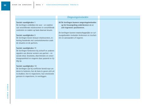 vakoverschrijdende eindtermen in de tweede en derde graad ... - Sxills