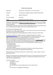 Maart 2013, verslag van de ondernemersbolling - IJzendijke-online