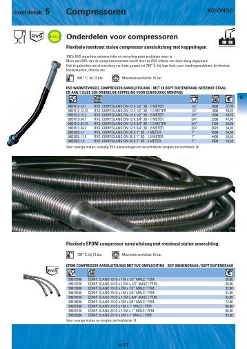 Onderdelen voor compressoren - aim fluid control