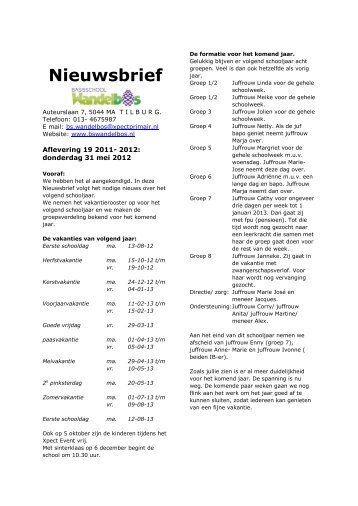 nieuwsbrief 19.pdf - Xpect Primair