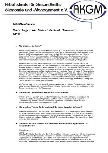 Interview mit GÖ-Alumni Michael Gebhard (BCG)