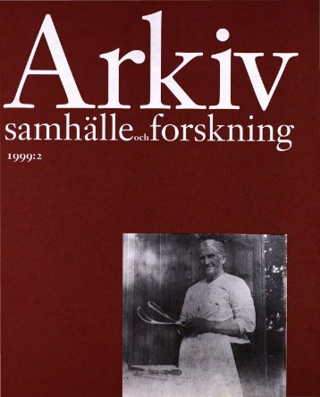 Historievetenskap och arkivvetenskap