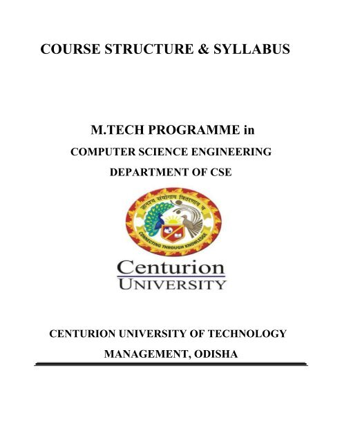 Computer Science Centurion University
