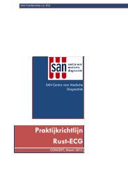 SAN Praktijkrichtlijn rust-ECG conceptversie 01032011 - De SAN ...