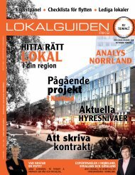 Norrland - Lokaler