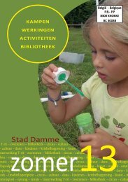 Download hier de Zomerfolder 2013 - Stad Damme