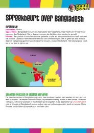 Spreekbeurt over Bangladesh - Stefweb