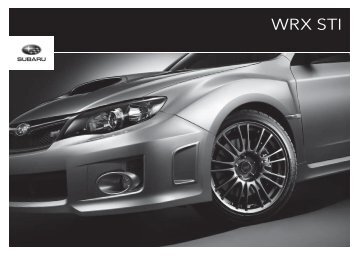 WRX STI Specificaties downloaden - Subaru Benelux