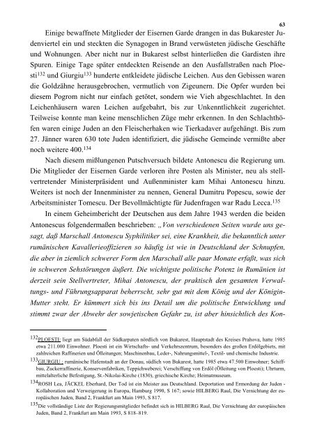 Michael Liska Ein Vergleich der rumänischen und bulgarischen Juden