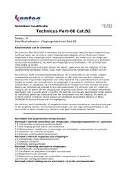 Technicus Part-66 Cat-B2 - Kenteq