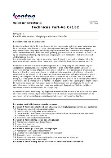 Technicus Part-66 Cat-B2 - Kenteq