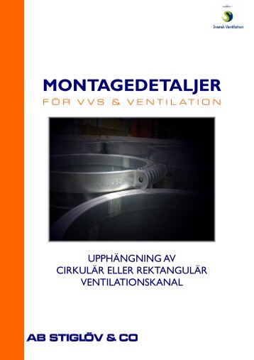 (Upph\344ngning av kanaler) - Tåpe Ventilation AB