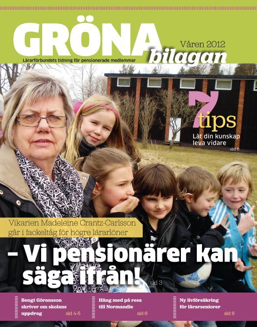 Gröna bilagan våren 2012 - Lärarförbundet