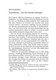 Tomtebissen - den besvärande tidningen