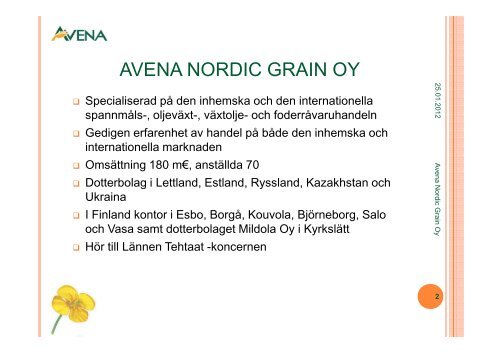 Avena Nordic Grain - Slf