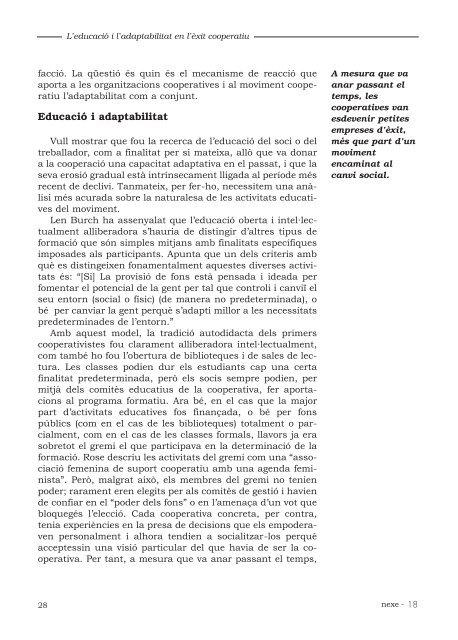 quaderns d'autogestió i economia cooperativa - Nexe