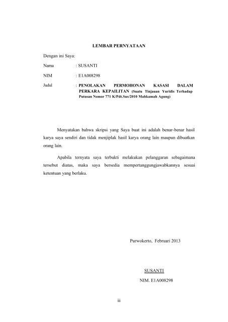 Contoh Proposal Skripsi Hukum Perdata Pdf Pejuang Skripsi