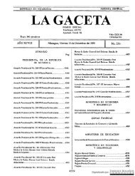 Diario Oficial de Nicaragua - No. 236 del 15 de diciembre 1995