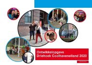 Ontwikkelopgave Driehoek Coolhaveneiland 2020 - Woonbron