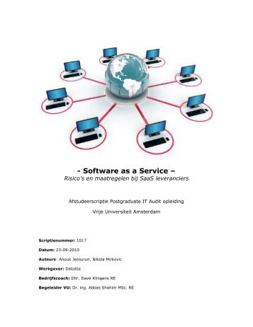 2 Wat is Software as a Service (SaaS)? - Vurore