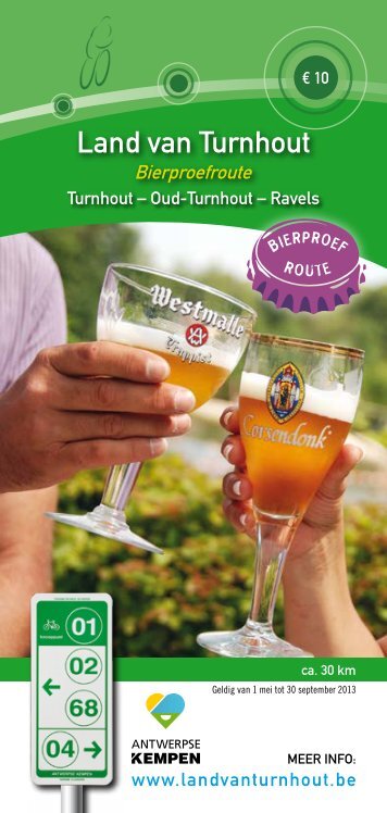 klik hier voor de brochure bierproefroute - Land van Turnhout