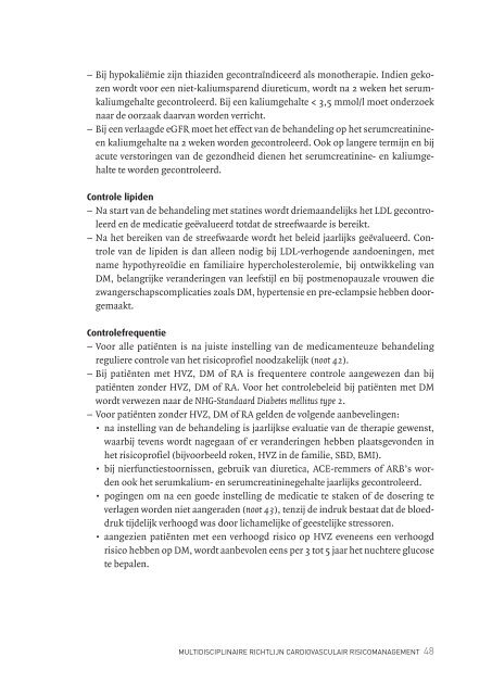 Multidisciplinaire richtlijn Cardiovasculair ... - Diliguide