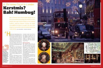 A Christmas Carol in Londen (R12-2005) - REIZEN Magazine