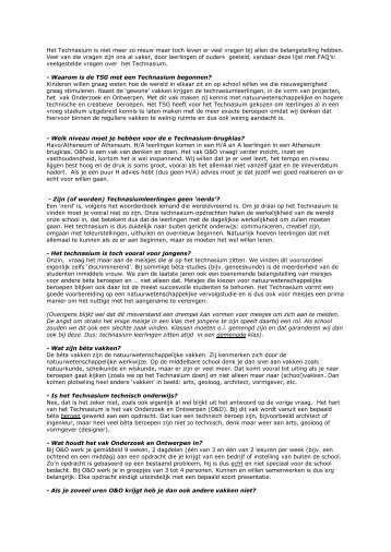 Faq lijst - Thorbecke Scholengemeenschap Zwolle