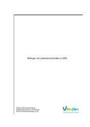 Metingen van asbestconcentraties in 2006 (PDF - 6 - Vlaamse ...