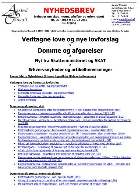 10.02.2012 - PDF - Aasted Consult
